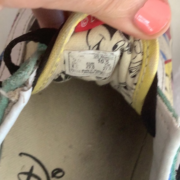 Vans Disney Off the Wall Old Skool 80's Mickey 9 M 10.5 W w/BOX - Picture 8 of 16